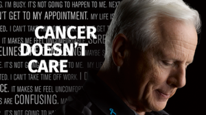 Cancer doesn't care. We do.